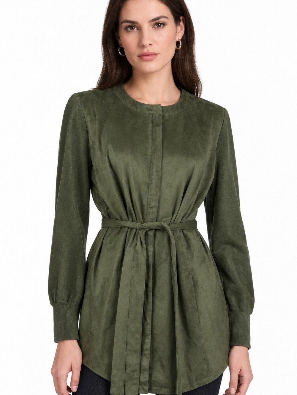 Halston Suede Jacket 14